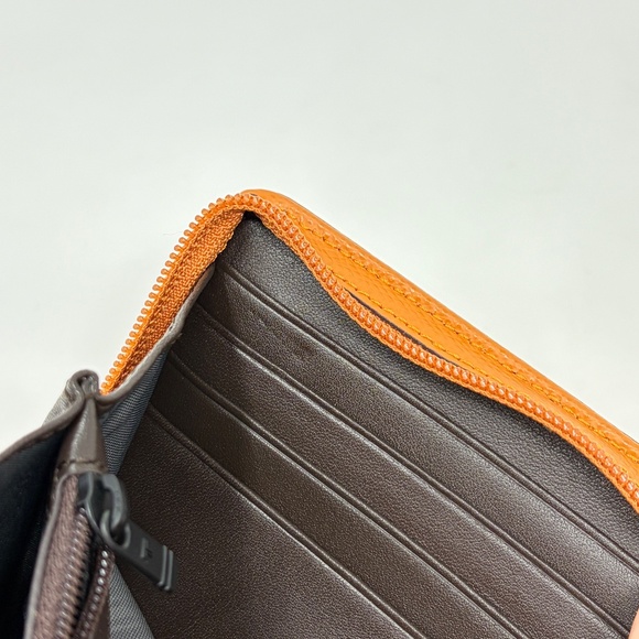 TUMI Dfo Horizon Zip Around Wallet Sunset Embossed - New with cosmetic defects - Picture 8 of 11